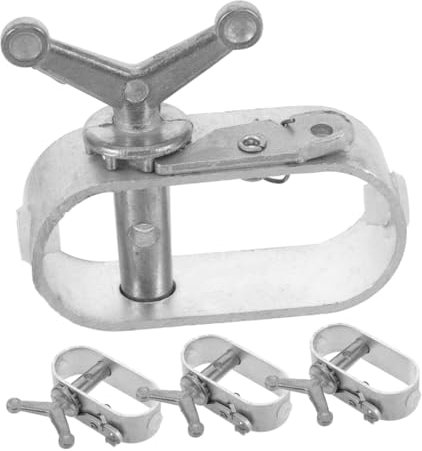 OSOLADY 4stücke Teiliges Heavy Duty Stahlseil Drahtspanner Mit Ratsche Verstellbarer Drahtseil Spanner Für Zaun Gartendraht Poolabdeckung Einsetzbar Für Effektive Spannungen
