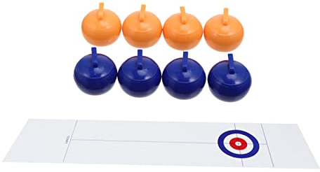 PHENOFICE Lustiges Curling-spielset Für Familien Curling-Spielzeug Freizeit-sportspielzeug Lernspielzeug Für Junge Mädchen Auge-Hand-koordination Teamwork-Spiel