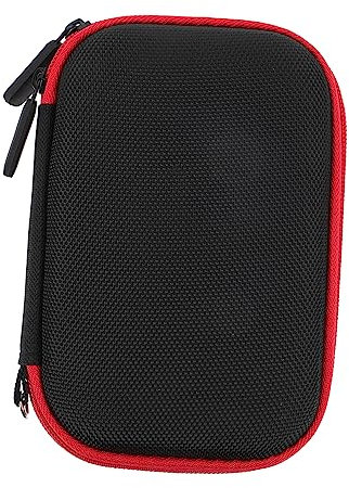 DOITOOL Mini Storage Case for Headset Hard Disk MP3 Player Key Coin Zipper Bag Durable Nylon Easy Open Seal Travel Outdoor Use