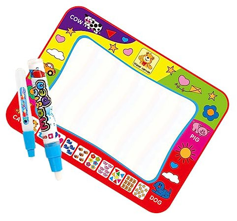 Vaguelly Zeichenset 1 Set Große Wassermalleinwand Stift Malbegeisterte Wassermatte Maldecke Für Jungen Und Mädchen