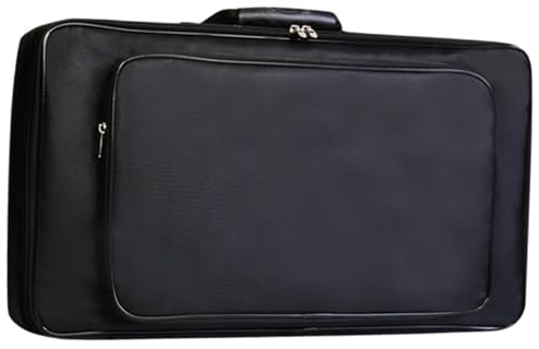 PHENOFICE Tragbare Effektor Tasche aus Oxford Gewebe Stoßfest und Geräumig Geeignet für Audio Effektgeräte und Mikrofone bei Outdoor Auftritten