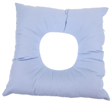 Ipetboom Gesichtskissen Für Massagebett Mit Bettloch U-Form 11X11X2.4 Zoll Komfortable Kopfstütze Für Schönheitssalon Spa Wellness Entspannung