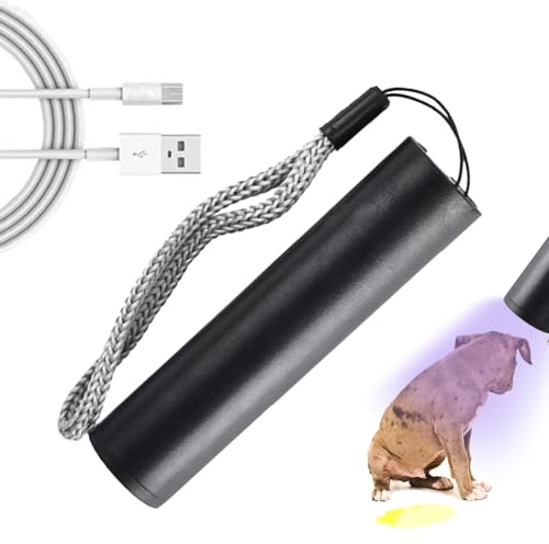 Flashlight Light UV - Torcia A Fascio Nero Multifunzione Con 3 Modalità, Rilevatore Di Fluorescenza Mini Per Le Macchie A Secco Che Controlla La Verifica Della Valuta | Per La Casa Di Rilevamento Di A