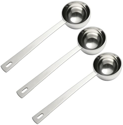 3 Stück 15ml Kaffeelöffel Portionierer, Scooper Kaffeedosierlöffel, Proteinpulver-Messlöffel, Praktische Kaffeelöffel Zum Portionieren,Dosierlöffel Für Kaffee, Tee Und Gewürze