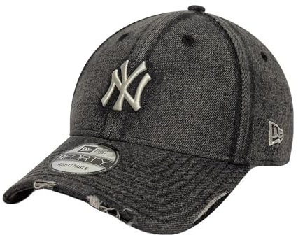 New Era Acid Wash Denim 9Forty 001 - Black One Size