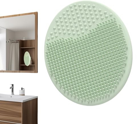 Brosse à cheveux de bébé : peigne en silicone pour cuir chevelu, massage, design facile à prendre en main, pour le rangement dans le bain | Soins de la croûte lactée, citron