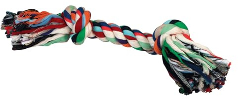 Kerbl Pet Cuerda con Nudos de algodón, Aprox. 48 cm/440 g