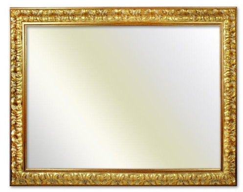Neumann Bilderrahmen Barockrahmen 961 ORO Gold, 50 x 70 cm, Spiegel