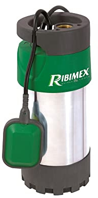 Ribimex PRPVC801MC3 Pompe pour puits 3 turbines eau claire 800 W