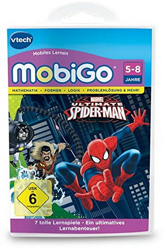 VTech 80-253604 - Mobi Go Lernspiel, ultimative Spiderman