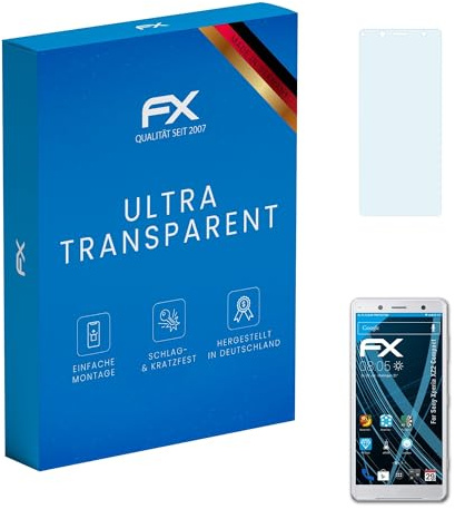 atFoliX Schutzfolie kompatibel mit Sony Xperia XZ2 Compact Folie, ultraklare FX Displayschutzfolie (3X)