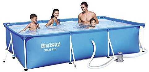 Bestway 56411 Piscina Telaio in acciaio 300 x 201 x 66 cm Filtro Pompa GS Pool Set # 5315
