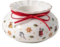 Villeroy & Boch Delight Decoration Candle Holder Tin, 10x6cm, White