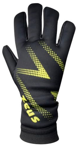 ZEUS VESTE GLI DEI Guanto Space Nero - Giallo Fluo,9