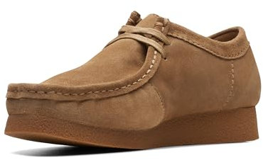 Clarks Wallabeeevo herr snörskor, Mörk sand mocka, 44 EU