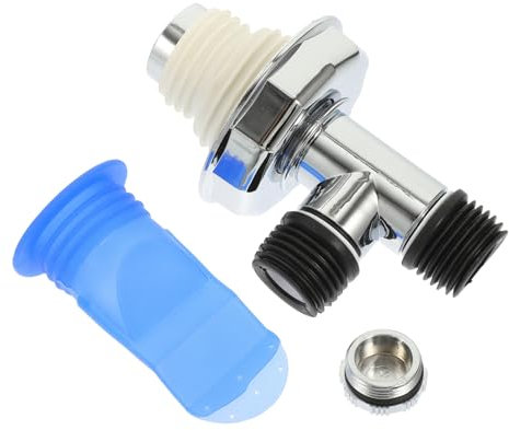 Hoement Bodenablaufverbindung Mit Dichtung Für Waschmaschinenschlauch Ablauf Für Waschmaschine Und Spüle Plug-and-Play Einfach Zu Montieren