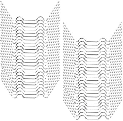 LIURFLNC 50 morsetti per serra, accessori per serra, staffe antiruggine per serra, resistenti alle tempeste, per serre, piastre a camera cava, piastre per serra, piastre per serre