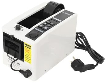Automatischer Klebebandspender Klebebandabroller, Verpackungsbandspender | Elektrischer Klebebandschneidemaschine Klebebandschneider, für Breite 7-50mm, Durchmesser 180mm