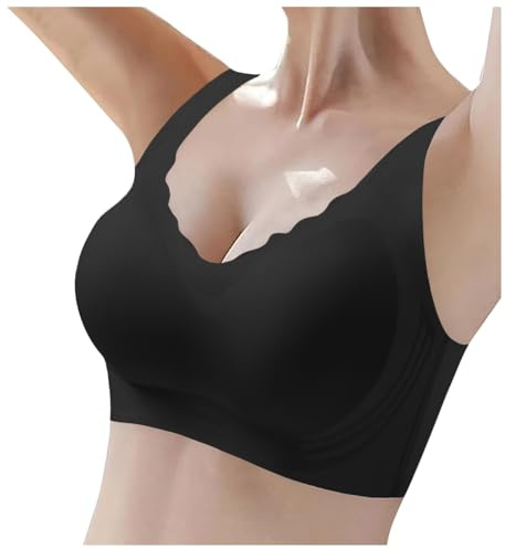 Hebender Anti-Sagging Wireless Push-Up BH atmungsaktive Brust gesammelt Nahtlose Anti-Sagging Dessous Shaping BHS Push-up-BH zum Anheben kabellos Push-Up-BH gerafft