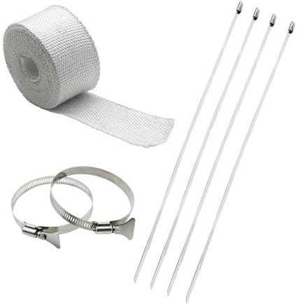 BUBEFSKD 1 set di avvolgicavo termico per tubi ignifughi, resistenza alle alte temperature, protezione dal fumo Thermikwick