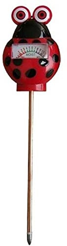 Simply Conserve AM Conservation Group Ladybug Indoor & Outdoor Soil Moisture Meter - Ladybug Themed Moisture Meter for Plants with Easy-to-Read Dial