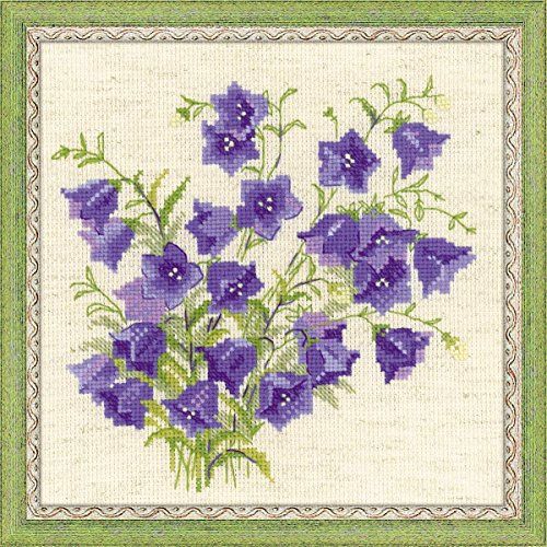 RIOLIS Cross Stitch Kit - 1557 - Bellflowers