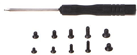 DollaTek Laptop Notebook Set de vis/ordinateur portable Kit d'assortiment de vis pour ordinateur portable IBM Lenovo Sony Toshiba Acer Gateway - 500pièces / boîte, noir