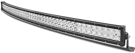 Willpower 50 Zoll 127cm 288W LED Arbeitsscheinwerfer Bar Gebogen LED Scheinwerfer 12V 24V Wasserdicht Flutlicht Reflektor Combo Arbeitslicht Zusatzscheinwerfer Auto Offroad Traktor SUV UTV ATV
