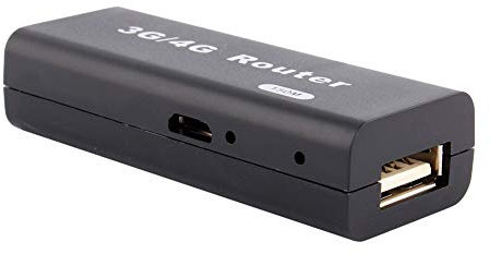 Goshyda 3G WiFi Router, Abnehmbarer tragbarer 3G/4G WiFi WLAN Hotspot 150 Mbit/s RJ45 USB Wireless Router für Laptops, Smartphones, Desktop-Computer