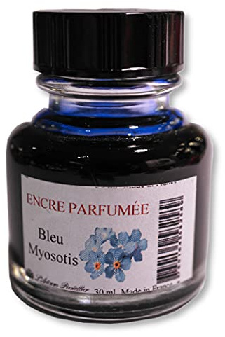 L'Artisan Pastellier: Encre parfumée, Scented Ink, Duftende Füllhaltertinte, 30 ml (Vergissmeinnichtblau (Myosotis blue))