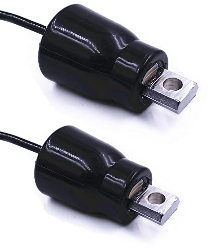 J Bryant Gym Machine Accessories for 5mm/6mm Cable 1 Pair Stopper Interface Port Components Fitness Equipment Wire Rope Port Joint Replacement Parts for Home Gym Machine Use
