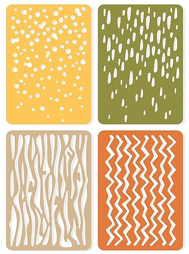 Sizzix Thinlits Stanzformen-Set Infinite Doodles #2 | 666524 | Hauchdünne Stanzformen aus Metall für Scrapbooking, Prägen, Journaling