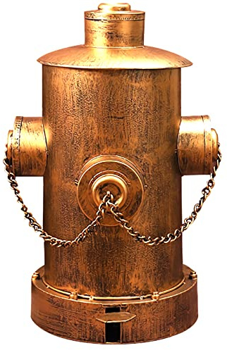 Bote de Basura Retro 25 35 55 L Bote de Basura Redondo de Metal con Tapa y Pedal Contenedor Interior extraíble con asa de Transporte Contenedor de Metal Vintage para baño Cocina Oficina,Oro,