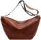 Makukke Umhängetasche Damen Gross PU-Leder Crossbody Bag mit Hobo Breiter Gurt Vintage Schultertasche Beuteltasche für Büro Arbeit Reisen Ausflug Einkauf,Braun Tasche