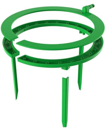 Senermter Hydro Halo Wasserring, Wassertropfer für Pflanzen, Tropfbewässerungsschleifen, Bewässerungssystem für Pflanzen, Tropfbewässerungsring zur Wasserverteilung für drinnen und draußen