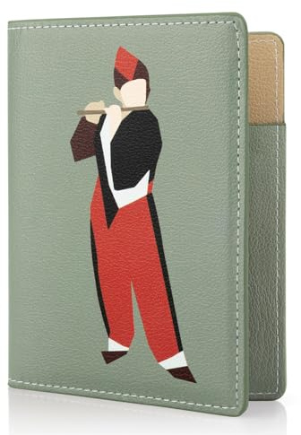 Lychii Reisepass Hülle, Schlankes Leder Passport Hülle, Reisedokumente Organizer für Kreditkarten, Ausweis und Reisedokumente, Reisepasshülle Personalisiert für Damen Herren