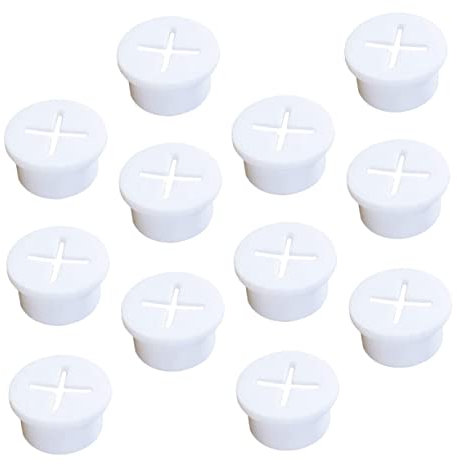 OKUMEYR 12pcs Cable Grommet Hole Cover Cable Organizer for Desk Wire Cover for Home Office
