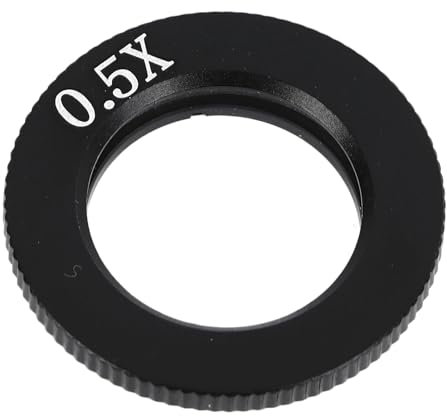 Lente Objetivo de Zoom, Lente de Microscopio Monocular Imagen Más Claro (0.5X)