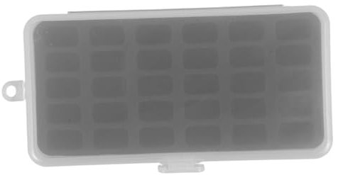 Angoily Boîte à Canette Transparente pour Couture Organisateur de Fil Plastique Taille Compacte Fournitures de Couture pour Maison et Atelier