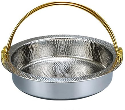 WBRSybUK 304 Stainless Steel Stock Pot Hotpot 1.4L-4.8L Stockpot for Induction Cooktop, Gas Stove & Hot Burner,28cm