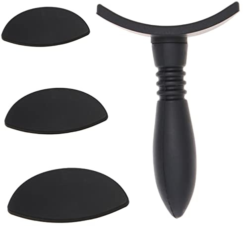 EPIGEIST Silicone Eye Shadow Seal 4pcs Set Black Handles L/m/s Size Stamps Practical Eye Makeup Stamp for Girls Home Use Eyeshadow Applicator Tool