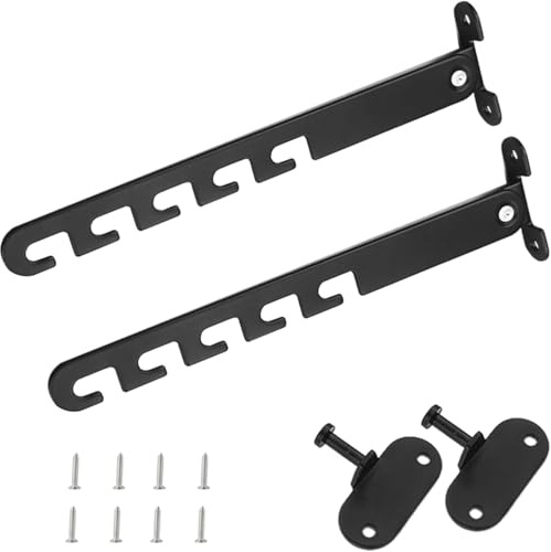 2 Stück Fensterfeststeller Set Kipp Regler Mehrstufig Schwarz
