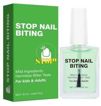 2 líquidos antimordeduras de uñas, deja de morderse las uñas, esmalte de uñas líquido natural extractos de plantas para niños, deja de chuparse el pulgar