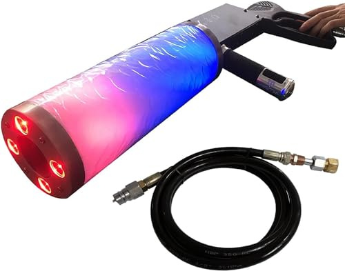 Co2 Nebelmaschine Handheld Led Co2 Kanone Pistole RGB Jet Maschine Club Bar Dj Effekte Fogger Rauchpistole Rot Grün Blau