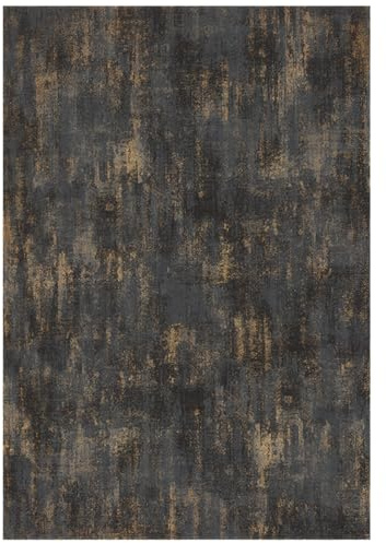 Carta da parati ruvida color oro, 600 x 44 cm, in stile industriale, vintage, con struttura metallica, autoadesiva, rimovibile e riposizionabile, 600 x 44 cm, per progetti fai da te