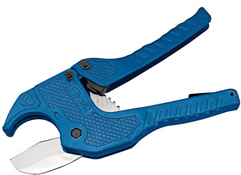 Draper 27632 Plastic/Vinyl Pipe Cutter, Blue, 200mm Length