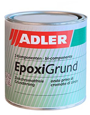 2K-Epoxi-Grund 3kg Hellgrau Zinkchromatfrei Lack - Grundierung auf Epoxibasis