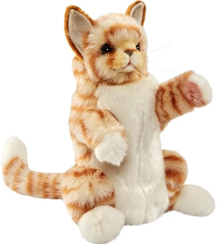 Hansa Creation - Kuscheltier - Handpuppe Rote Katze