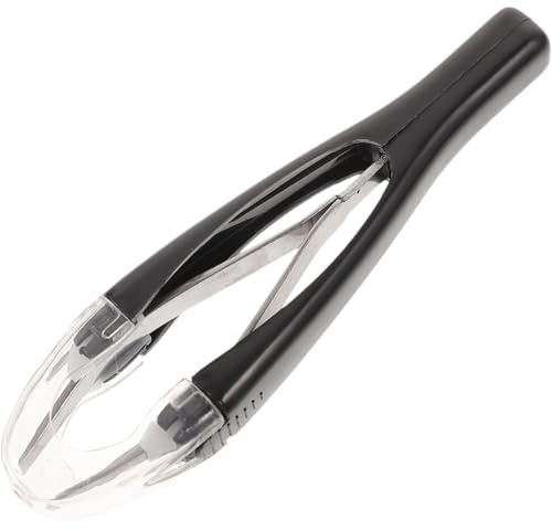 Frcolor - Pinzette per sopracciglia, retrattili, automatiche, per la rimozione del sopracciglio, colore casuale