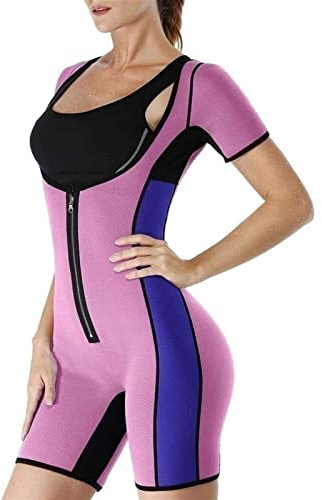 Maglietta a maniche lunghe per dimagrire, pancia piatta, dimagrante, tuta da sauna, shapewear, allenamento, allenamento, fitness, palestra, yoga, abbigliamento sportivo, canottiera da donna